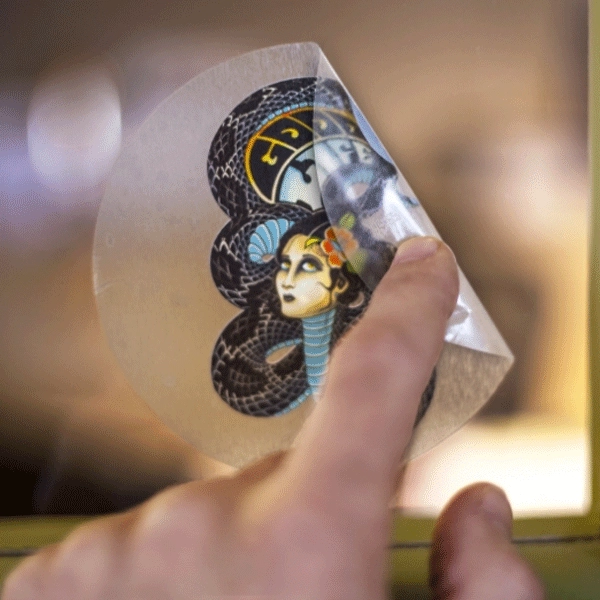 Şeffaf Etiket örnek çalışma 2