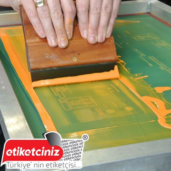 Serigrafi Etiket
