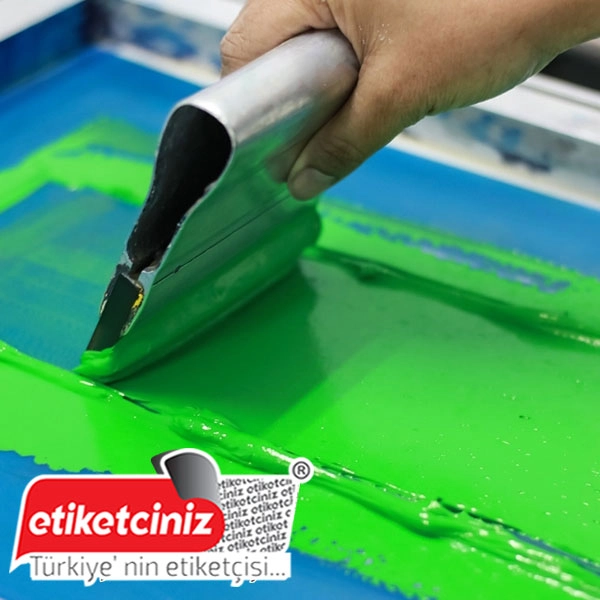 Serigrafi Etiket örnek çalışma 4