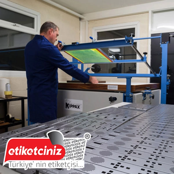 Serigrafi Etiket örnek çalışma 5