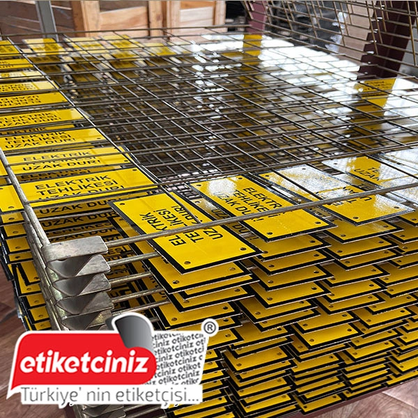 Serigrafi Etiket örnek çalışma 6