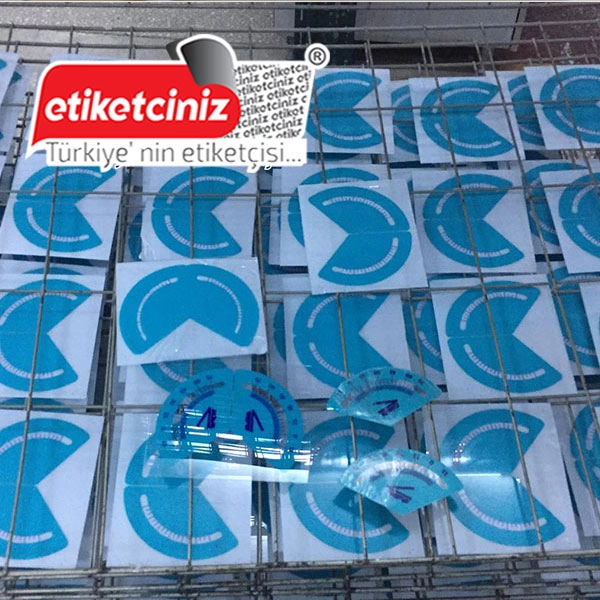 Serigrafi Etiket örnek çalışma 7